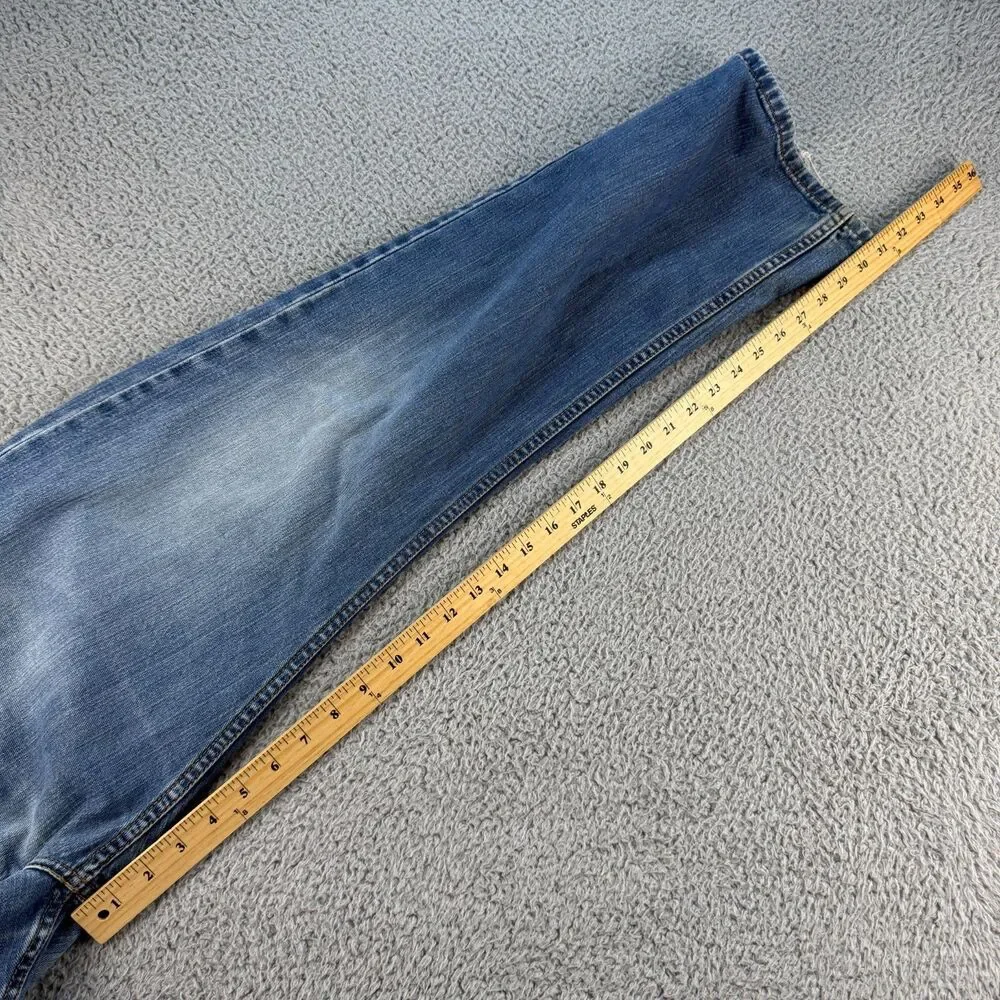 Levis 559 Relaxed Fit Straight Leg Jeans Mens 32x31 (Tag 32x32) Distressed Y2K